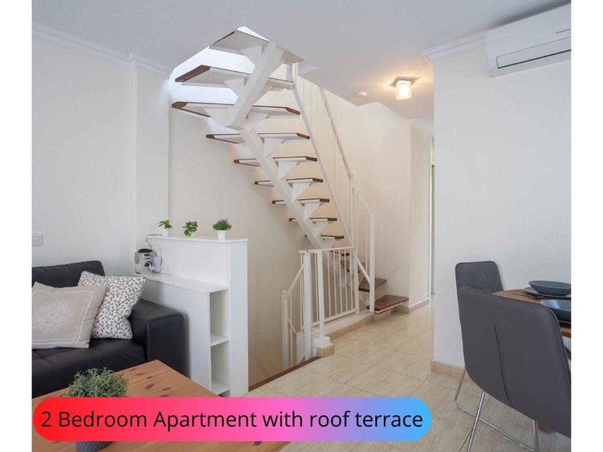 Desirable Rooftop Terrace , 2 Bedroom Apartment With Wifi In Costa Adeje Callao Salvaje Luaran gambar