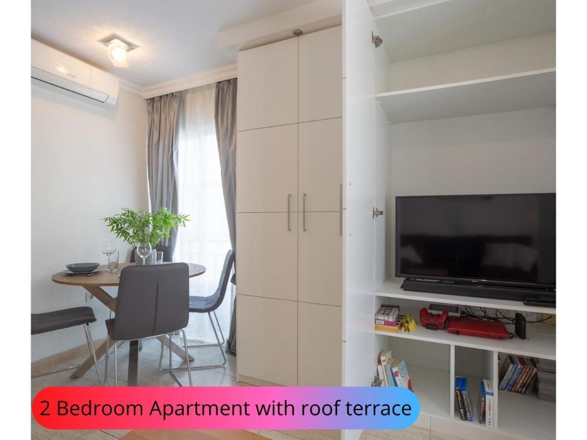 Desirable Rooftop Terrace , 2 Bedroom Apartment With Wifi In Costa Adeje Callao Salvaje Luaran gambar